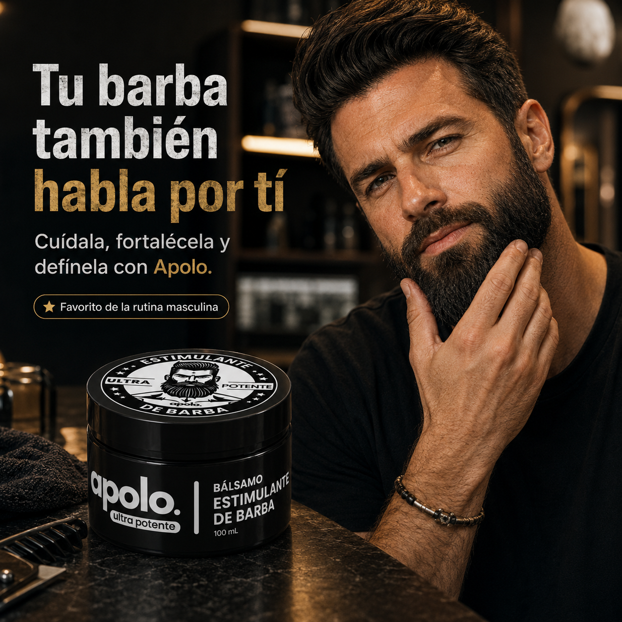 Estimulante de Barba Apolo