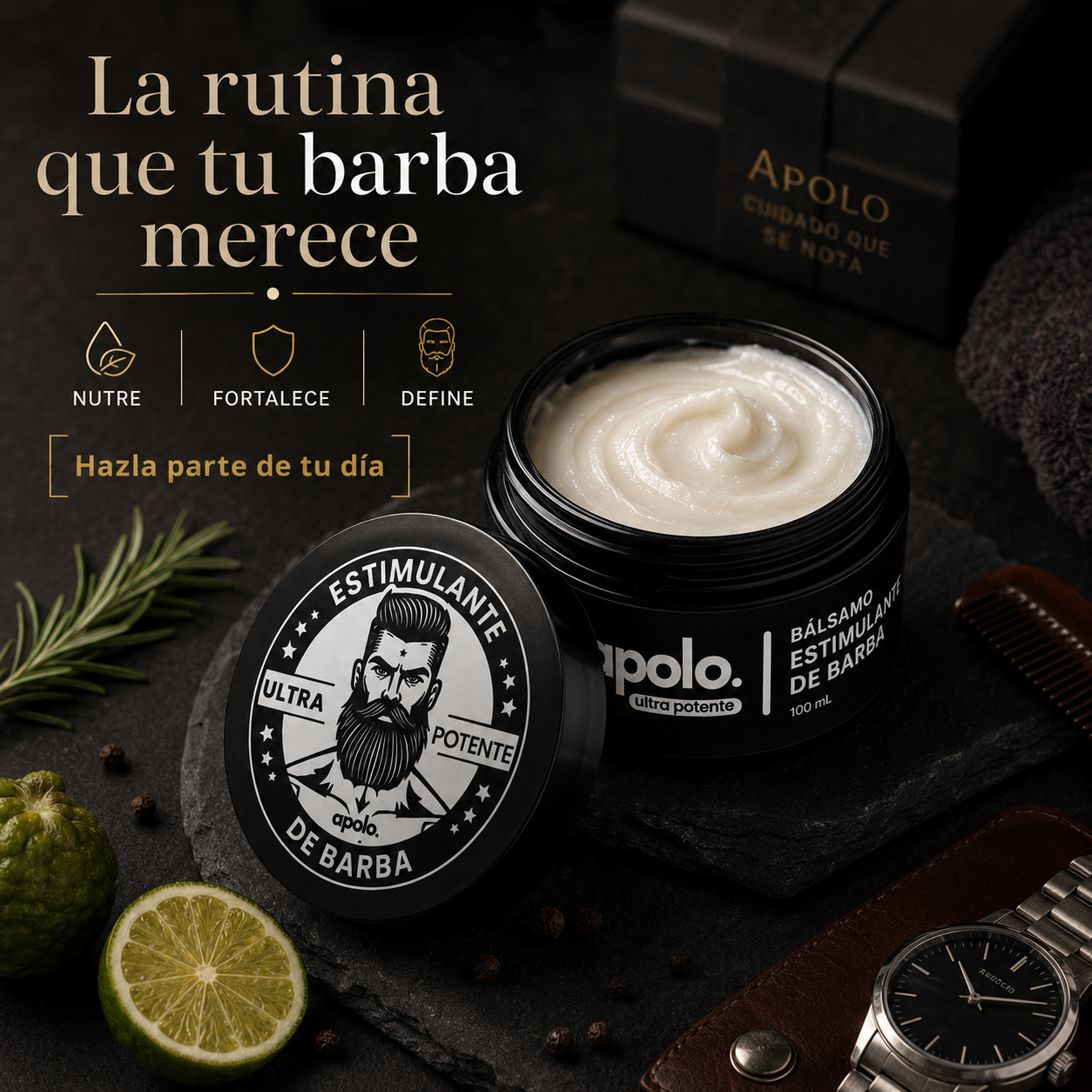 Estimulante de Barba Apolo