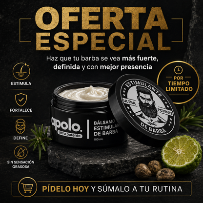 Estimulante de Barba Apolo
