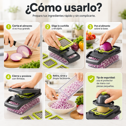 Cortador Multifuncional 16 em 1